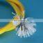Polyurethane underwater coaxial cable umbilical tether