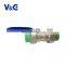 Wholesale Competitive Price Sampling 2 inch Pvc Full Flow Brass Ball Valve With Picture