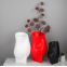 European Style New Design Concave Belly Bottle Ceramic Flower Vase For Hotel And Garden