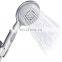 Handheld Shower Head with High Pressure 5 Spray Setting Rain Massage Water Saving On Off Hand Held Showerhead