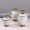 European-style Light Luxury Creative  White Porcelain Ceramic Vase For Boho Home Decoration