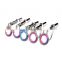 New 5 colors 9 sizes stainless steel 5pcs/bag Fishing Rod Guide Ring