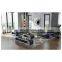 Top Level Genuine Leather Sofa set with LED Light Sofas y Sillones Sofa Cama