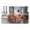 Top Level Genuine Leather Sofa set with LED Light Sofas y Sillones Sofa Cama