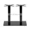 Top sale metal coffee chrome restaurant table base