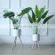 Latest Favourable Price Fancy New Luxury Garden Metal Plain Plants Flower Pot Outdoor