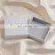 PandaSew Custom Logo Luxury Paperboard with Gray Microfiber Inside Bracelet Pendant Necklace Packaging Jewelry Box