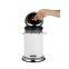 High quality powder coating pedal bin with toilet brush 2 pieces bathroom accessories for home use with soft closing function