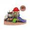 Used child slide ladder plastic slide commercial playground equipment sale other amusement park products