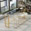 Bar table partition light luxury Nordic marble bar sitting room table and chair