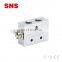 SNS HL Series aluminum alloy direct acting type pneumatic knob button water pump digital pressure switch