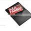 High Quality Fashion Genuine Smooth Leather Unisex Bi-fold Small Credit Card Holder Business Name Card Case for Women