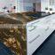 Black fusion granite   slabs for countertops and wall decoration