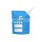 custom printer inks packaging mylar doypack foil stand up spray spout pouch