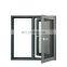 6MM tempered double glass energy saving aluminum windows and doors