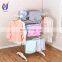 High quality 2 level garment foldable drying rack