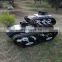 200kg payload Mobile rubber tracked electric robot chassis robotic platform fruit farm robot