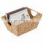 Best Price Natural Woven Hyacinth Storage Cube Basket Bins organization Woven Natural Basket vietnam cheap wholesale