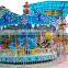 Popular ocean animal design carousel horse outdoor game for kid