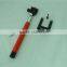 Z07 5S Plastic monopod selfie stick with bluetooth remote shutter made in China