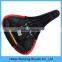 China red color children bicycle saddle, kids bike salddle,red bicycle saddle