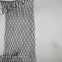 Black Oxide Flexible Stainless Steel Cable Rope Hand Woven Zoo Wire Mesh Knotted Type