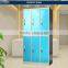 China Factory Competitive Price School Furniture Metal Locker 3 Wide 2 Tier Storage Cabinets Metal School Locker For Staff