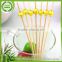 Best price best Choice black ball bamboo cocktail pick