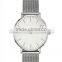 Simple Design Unisex Japan Movement Quartz Stainless steel Back Watch