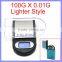2.1 Inch Scale Tray 5 Digit LCD Stainless Steel Mini Electronic Lighter Pocket Scale