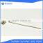 Nickel Plated SMA Male White Rubber 433MHz Antenna