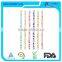eco-friendly disposable color plastic drinking straight straw