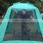 (120523)Outdoor glamping automatic hexagon mosquito net courtyard tent