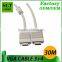 SLT 30M VGA Male to VGA Male Cable 15pin for computer monitor projector laptop hdtv LCD etc multimedia