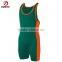 Sublimation Printing 2015 Custom Team Wrestling Uniform