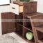 2015 New Design Living Room Modern Corner Wooden TV Cabinet , Modern Multifuctional Wooden TV Cabinet With Showcase For Sale