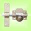 long sqare bar lock flush door bolt lock in spainsh style lock key or knob operated gun lock