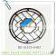 Wrought Iron Metal Wall Decor with Mirror