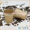China Customized Logo Printing Paper Cup Disposable With PS Lids