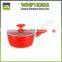 Best selling aluminum milk pot with lilicone handle industrial saucepan sauce pan sets
