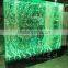 Public Indoor Decoration Led Acrylic Water Bubble Wall