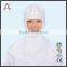 cleanroom products ESD white/yellow/blue polyester shawl cap