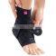 High quality sports ankle brace with hook and loop tape