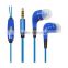 EL light Earbuds and LED earphone, golwing earphone with microphone                        
                                                Quality Choice