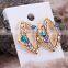 Popular Series Wholesale Fashion Gemstone Earrings for Gifts