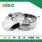 Multi-use stainless steel steamer cooker