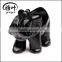 Wholesale 2inch Black Obsidian Hand Carved Elephant statue