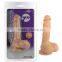 12.5'' realistic big Dildo Waterproof realistic penis with textured shaft and Suction cup vibrating dildo lambskin dildo