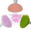 High quality silicone electric vibrating pobling pore sonic facial cleaning brush