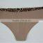 2014 Latest Design Seamless Bonded Thong Underwear Woman